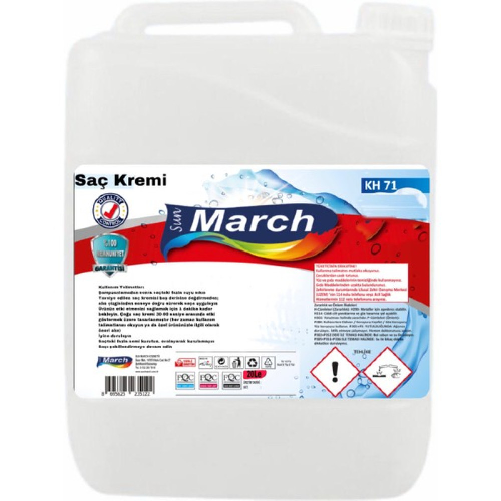 Sunmarch Saç Kremi 30 lt - 1 Oto Boyaları Fiyatı