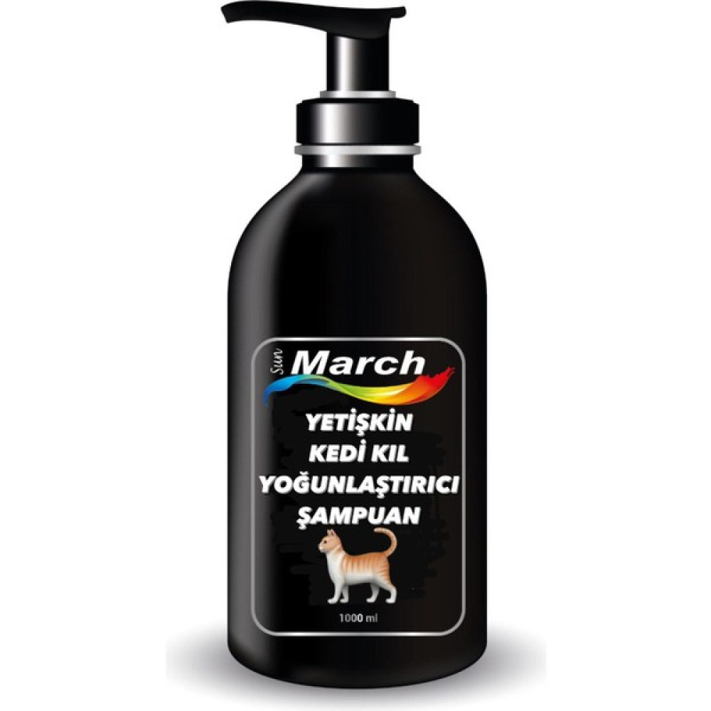 Sunmarch Yetişkin Kedi Kıl Yoğunlaştırıcı Şampuan | 1000 ml Oto Boyaları Fiyatı