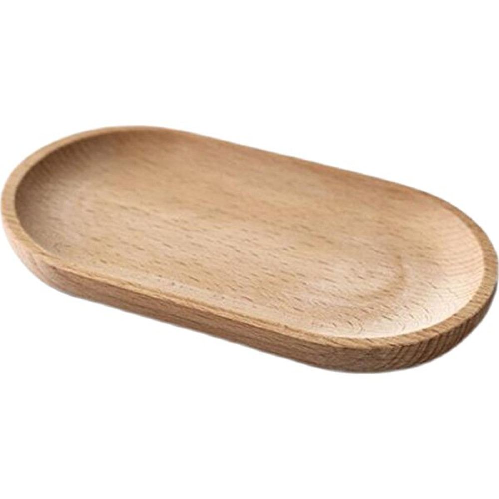 SunniMix Ahşap Oval Servis Tepsisi Kahve Kahvaltı Yemek Masası Restoranları Dekor 10X18 cm (Yurt Dışından) - Renkli Servis Tepsisi Fiyatı