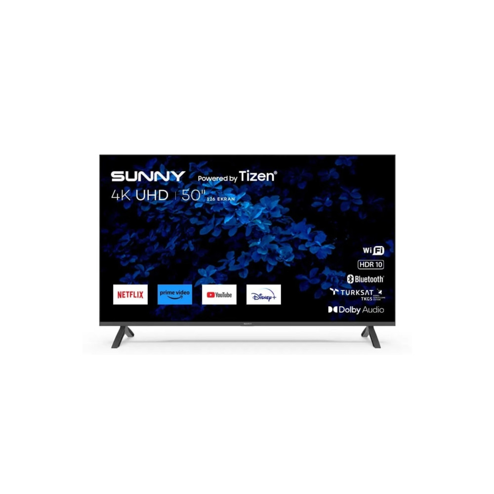 Sunny 50’’ Frameless 4k Uhd Tizen Tv Sn50fmn501 Televizyonlar Fiyatı