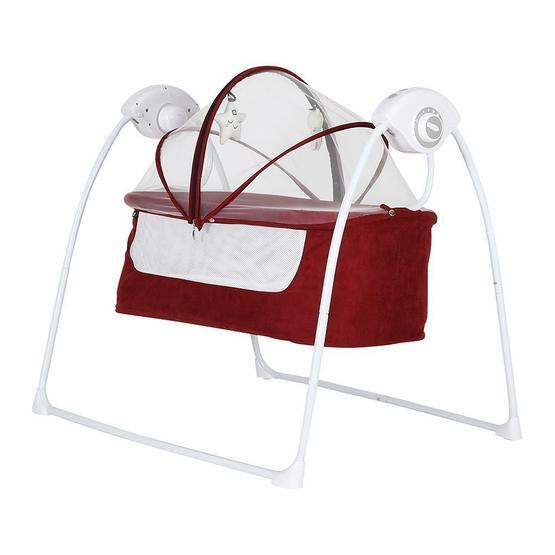 Sunny Baby 9146 Caretta Bordo Elektrikli Otomatik Sallanır Beşik