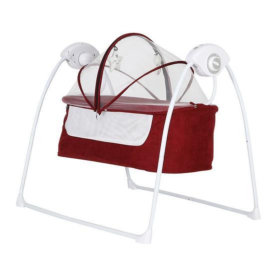 Sunny Baby 9146 Caretta Bordo Elektrikli Otomatik Sallanır Beşik