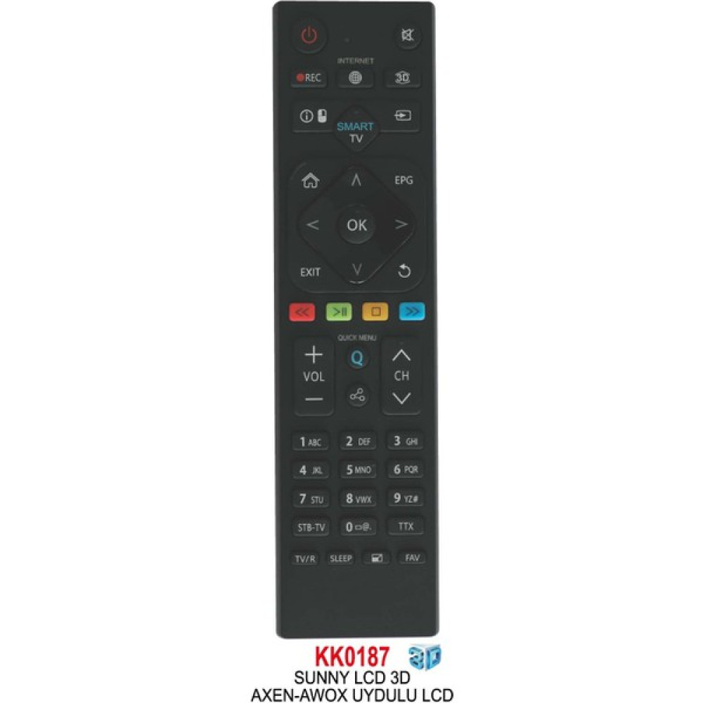 Sunny LCD 3d-Axen-Awox Uydulu LCD Kumanda - Renkli Oto Boyaları Fiyatı