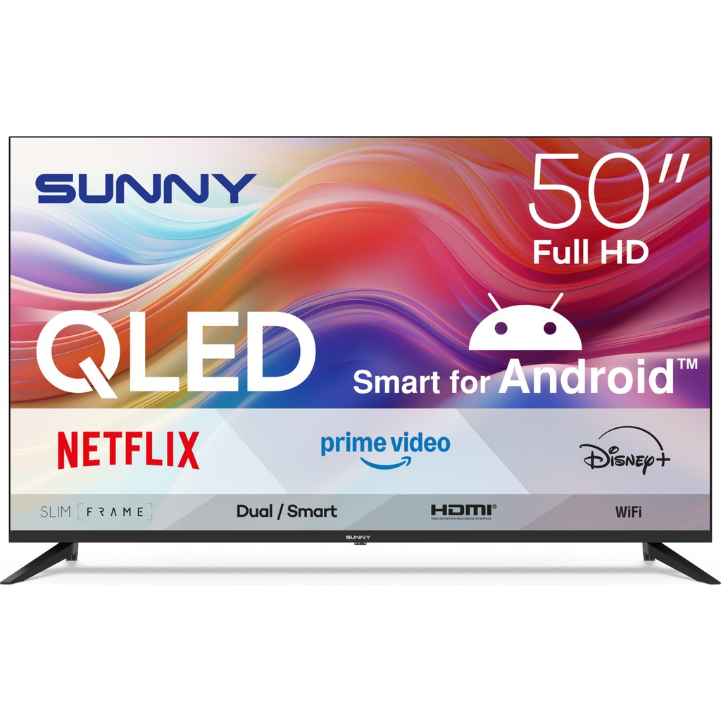 Sunny SN50QFPRL-A14S 50'' 127 Ekran QLED Uydu Alıcılı Full HD Smart TV Televizyonlar Fiyatı