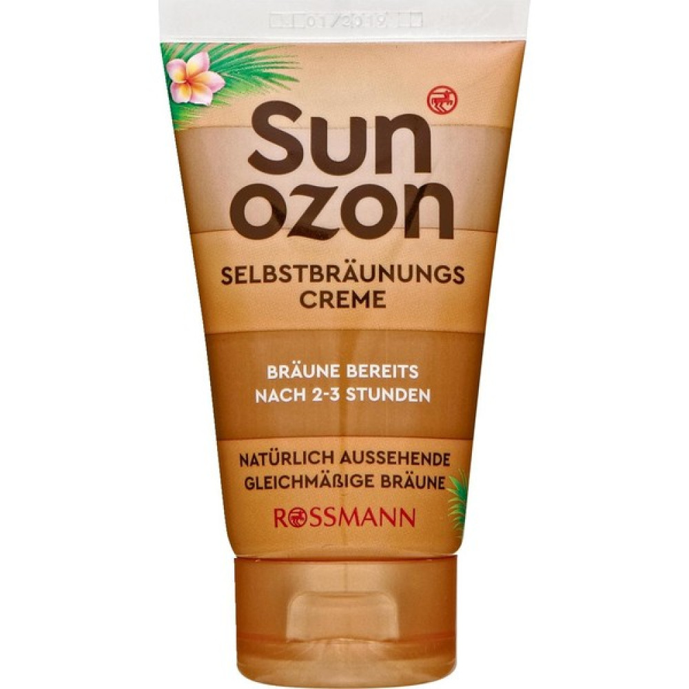 Sunozon Bronzlaştırıcı Krem Normal Cilt 75 ml Bronzlaştırıcılar Fiyatı