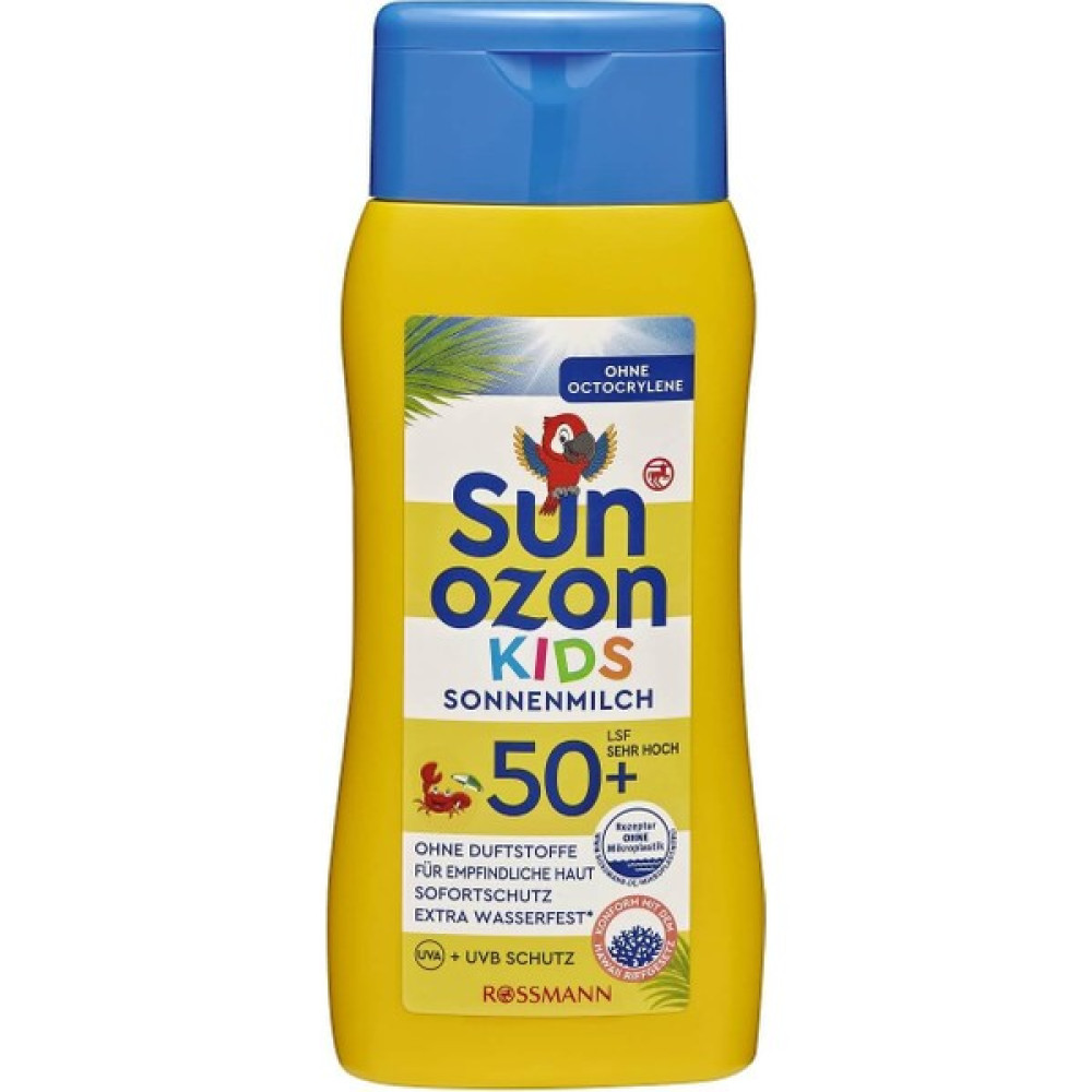 Sunozon Güneş Sütü SPF 50+ Çocuklara Özel, 200 ml Güneş Kremleri ve Losyonları Fiyatı