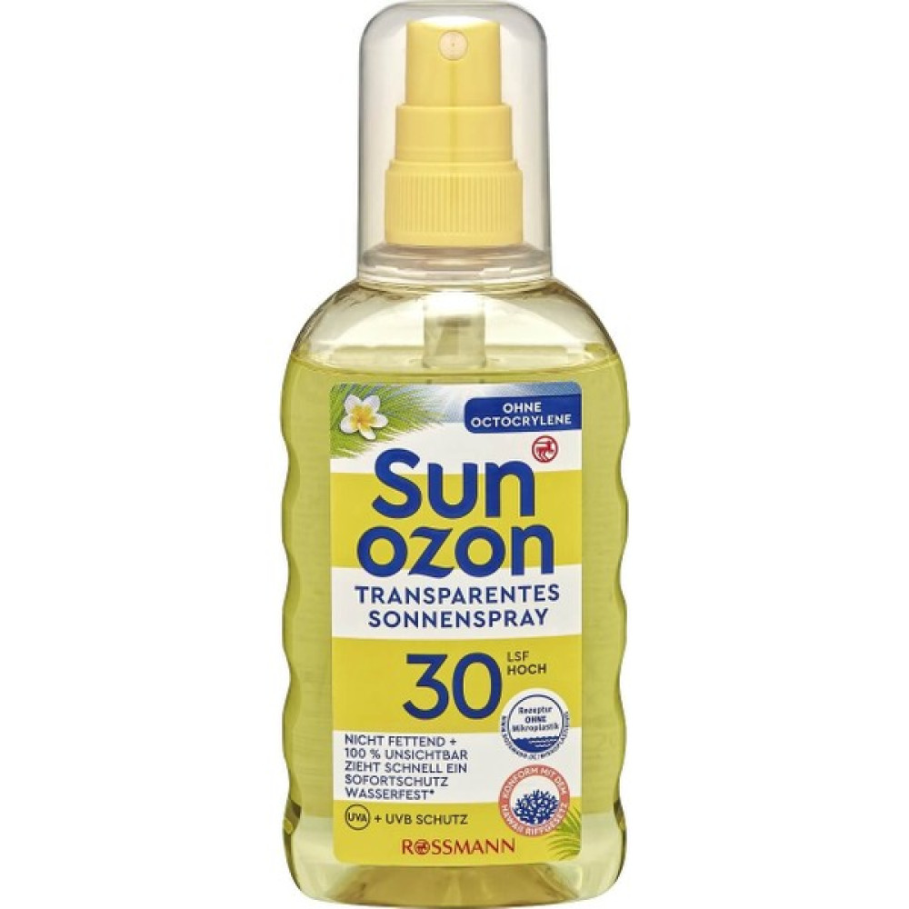 Sunozon Transparan Güneş Koruyucu Sprey Spf 30 Hassas Cilt 200 ml Güneş Kremleri ve Losyonları Fiyatı