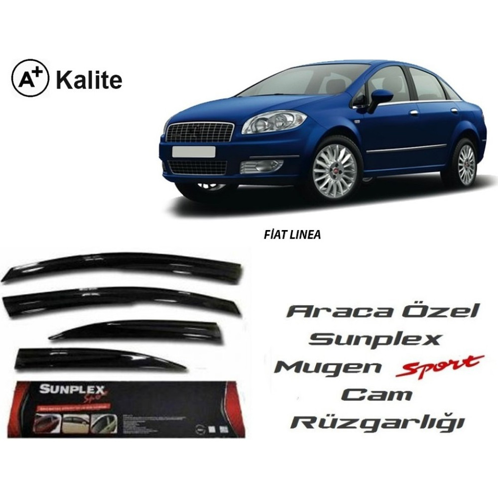Sunplex Fiat Linea 4 Lü Sunplex Cam Rüzgarlıgı Oto Rüzgarlıkları Fiyatı