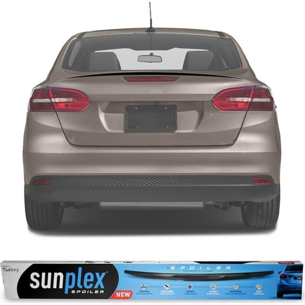 Sunplex Ford Focus 3.5 Bagaj Üstü Spoiler Piano Black Tuning - Modifiye Fiyatı