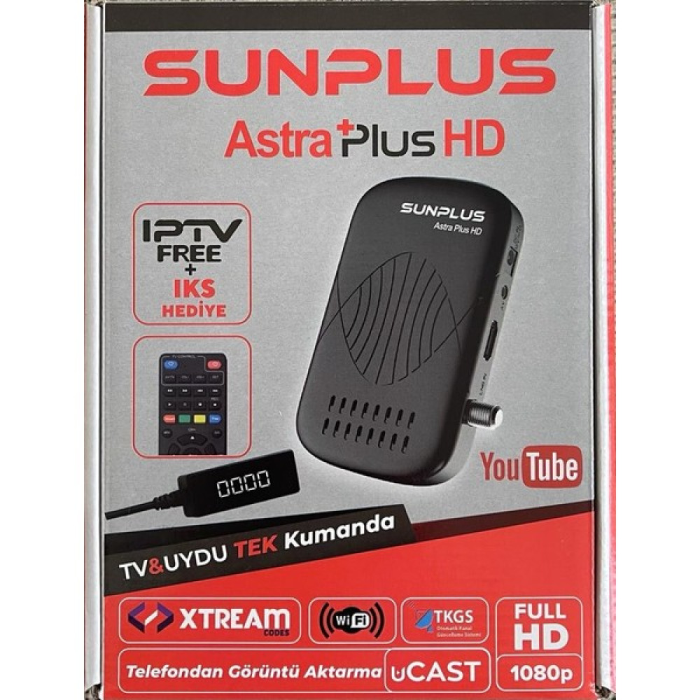 Sunplus Astra Plus Hd Mini Uydu Alıcısı Uydu Alıcıları Fiyatı