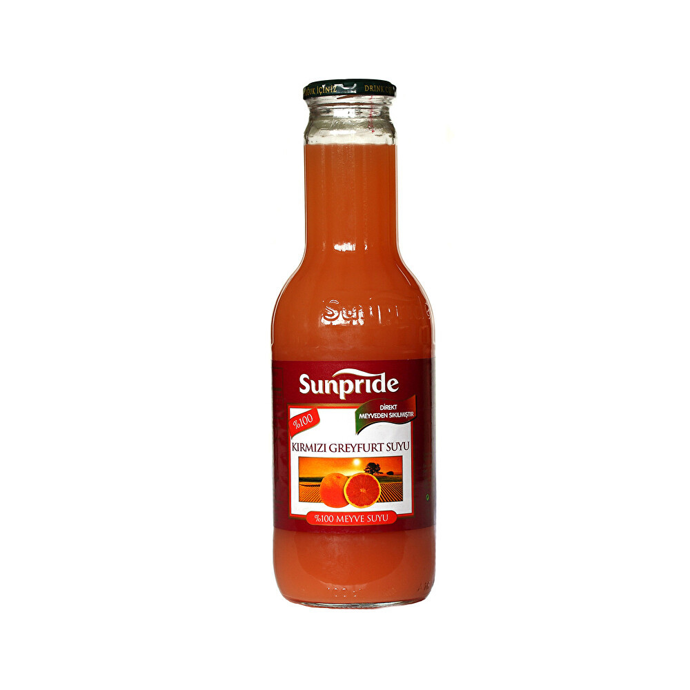 Sunpride Kırmızı Greyfurt Suyu 1 Litre Limonata ve Meyve suyu Fiyatı