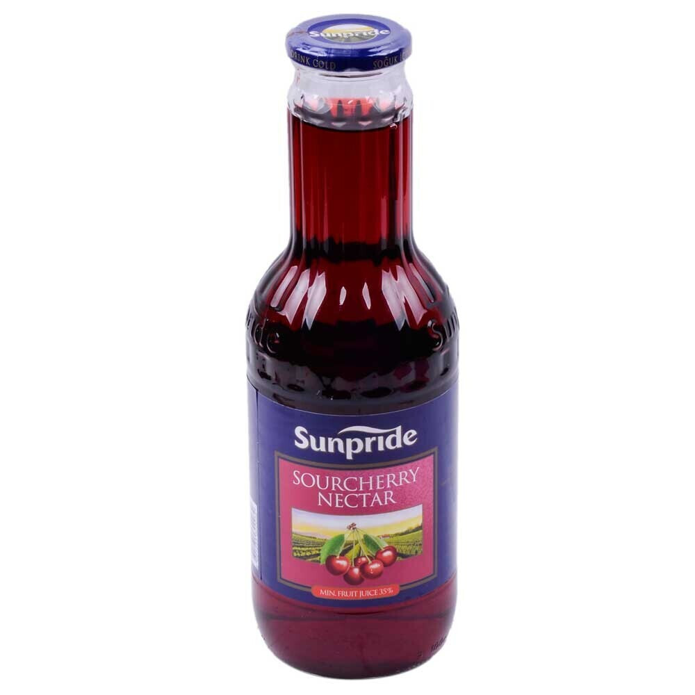 Sunpride Vişne Nektarı Cam Şişe 1 Litre Limonata ve Meyve suyu Fiyatı