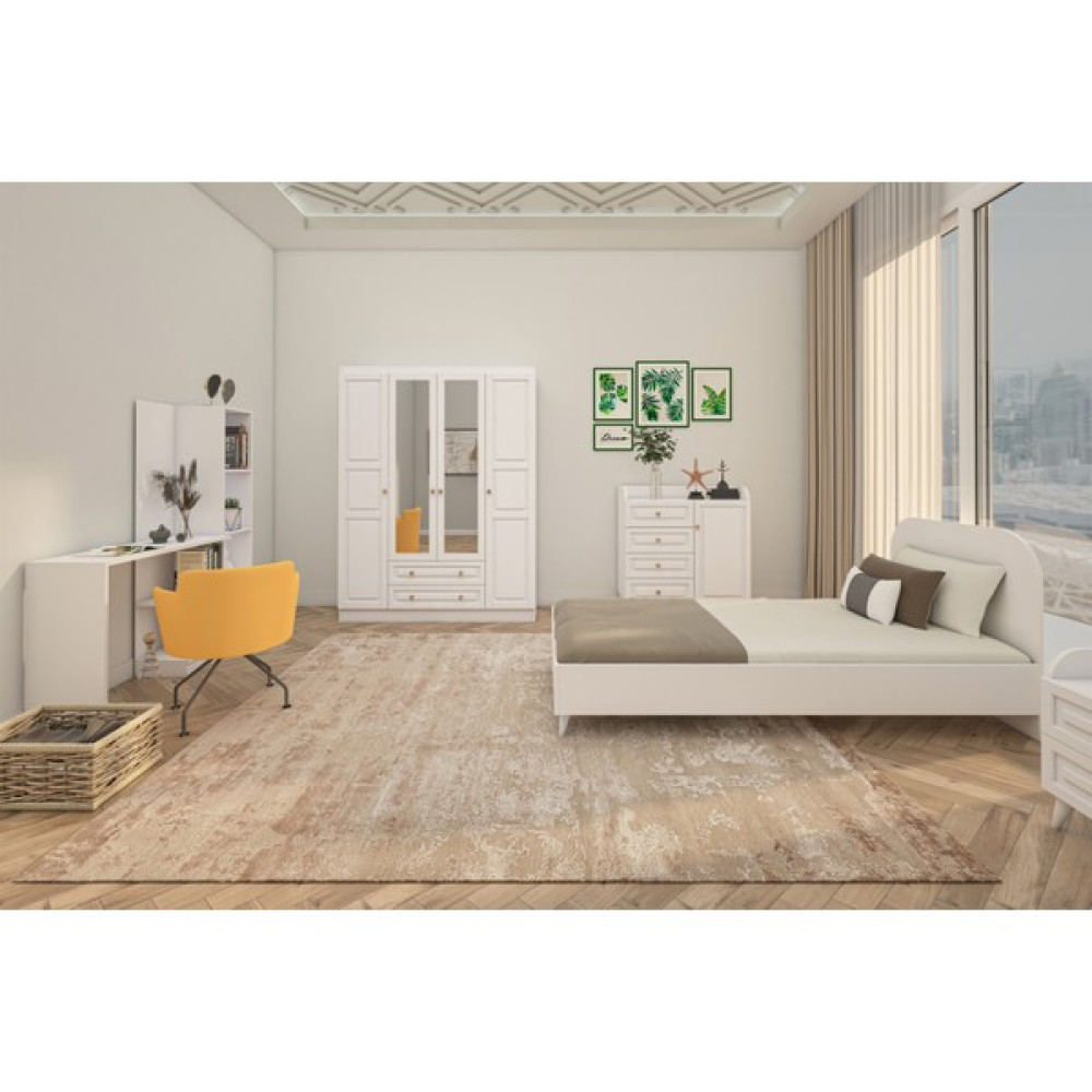 Sunroyal Concept Tango 4 Kapak Genç Odası Takımı - Beyaz Genç Odası Takımı / Seti Fiyatı