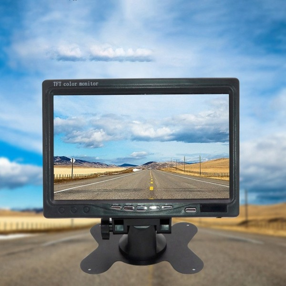 Sunshinee Mini Tv 7 Inç Hd Monitör 800X480 Taşınabilir Araç LCD Ekranları Dvd/cmmb Binek Araçlar Kamyonlar Için Iki Giriş (Yurt Dışından) - Siyah TV Aksesuarları Fiyatı