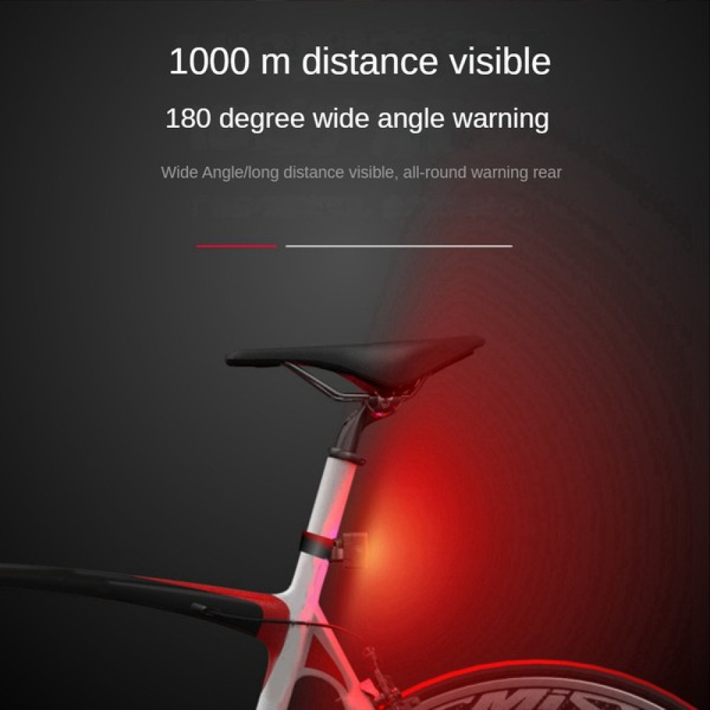 Sunshinee Twooc N20L Bisiklet Uyarı Arka Lambası USB Şarj Koltuk Sonrası Yastık Arka Lambası Akıllı Fren Arka Lambası (Yurt Dışından) Bisiklet Aksesuarları Fiyatı