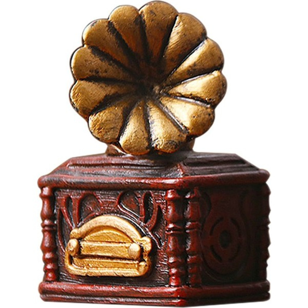 Sunshinee Vintage Eski Reçine Mini Disk Kaydedici Küçük Süsler Masa Aksesuarları Ev Dekorasyonu Çocuk Hediyelik Eşya Mağazası Sahne (Yurt Dışından) Hediyelik Eşya Fiyatı