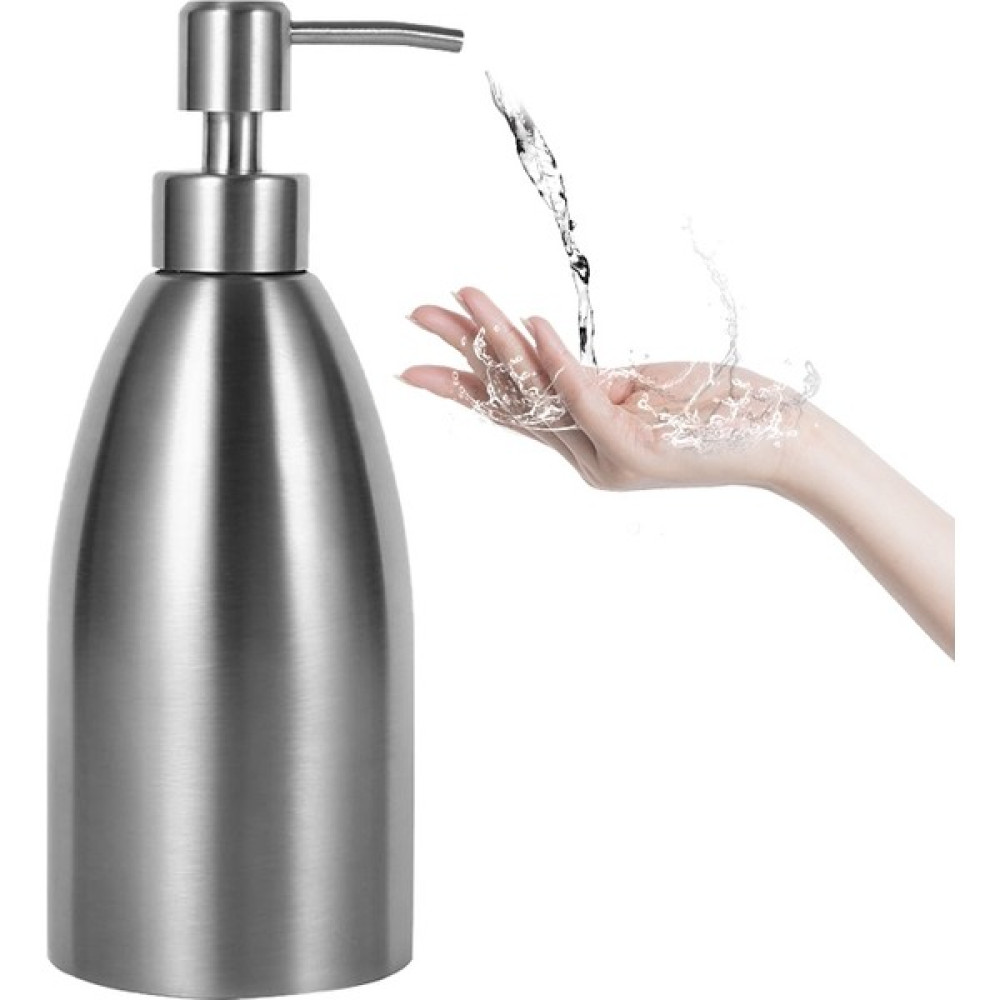 Sunsky 500 ml. Paslanmaz Çelik Sabunluk Mutfak Banyo Şampuan Kutusu Deterjan Şişesi (Yurt Dışından) - Beyaz Oto Boyaları Fiyatı