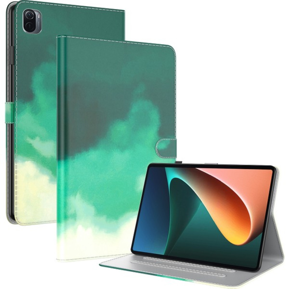 Sunsky Xiaomi Mi Pad 5/ 5 Pro Cyan Pu Tablet Kılıfı (Yurt Dışından) - Yeşil Tablet Kılıfı Fiyatı