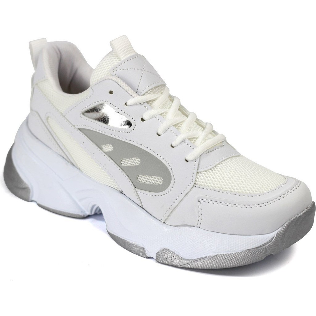 Sunstep Vientto Siyah Beyaz Bağcıklı Kadın Spor Sneaker Ayakkabı 3404 Ayakkabılar ve Çantalar Fiyatı
