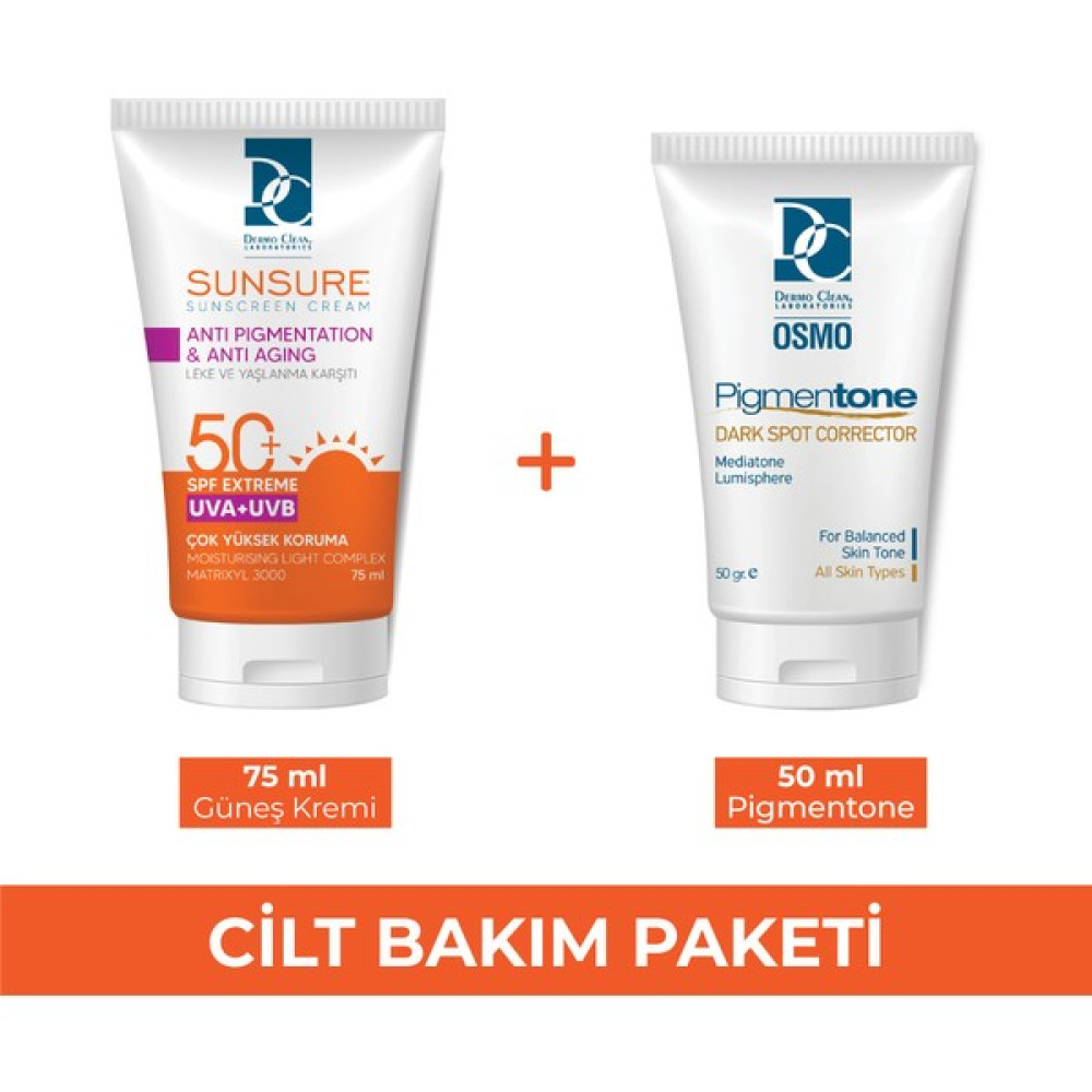 Sunsure Leke Güneş Koruyucu ve Cilt Leke Paketi Leke Kremi Fiyatı