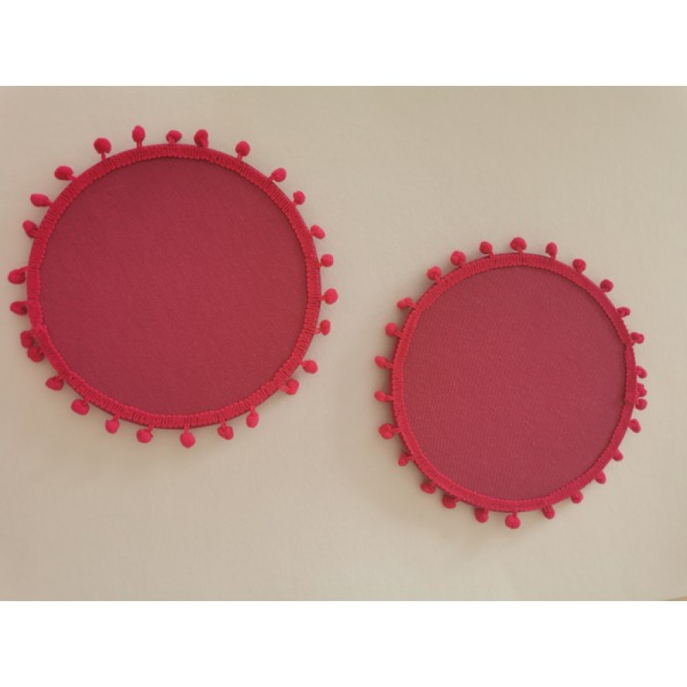 Sunum Suplası 2'li Pembe Renk,supla,pembe Supla,sunum Suplası - 2 Adet Servis Tepsisi Fiyatı