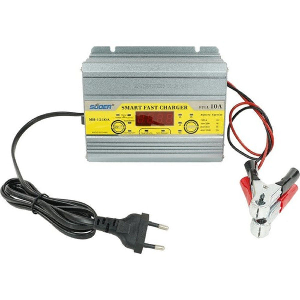 Suoer MH-1210A 12 V Max 10 A Akıllı Akü Şarj Cihazı Akü Şarj Edici Fiyatı