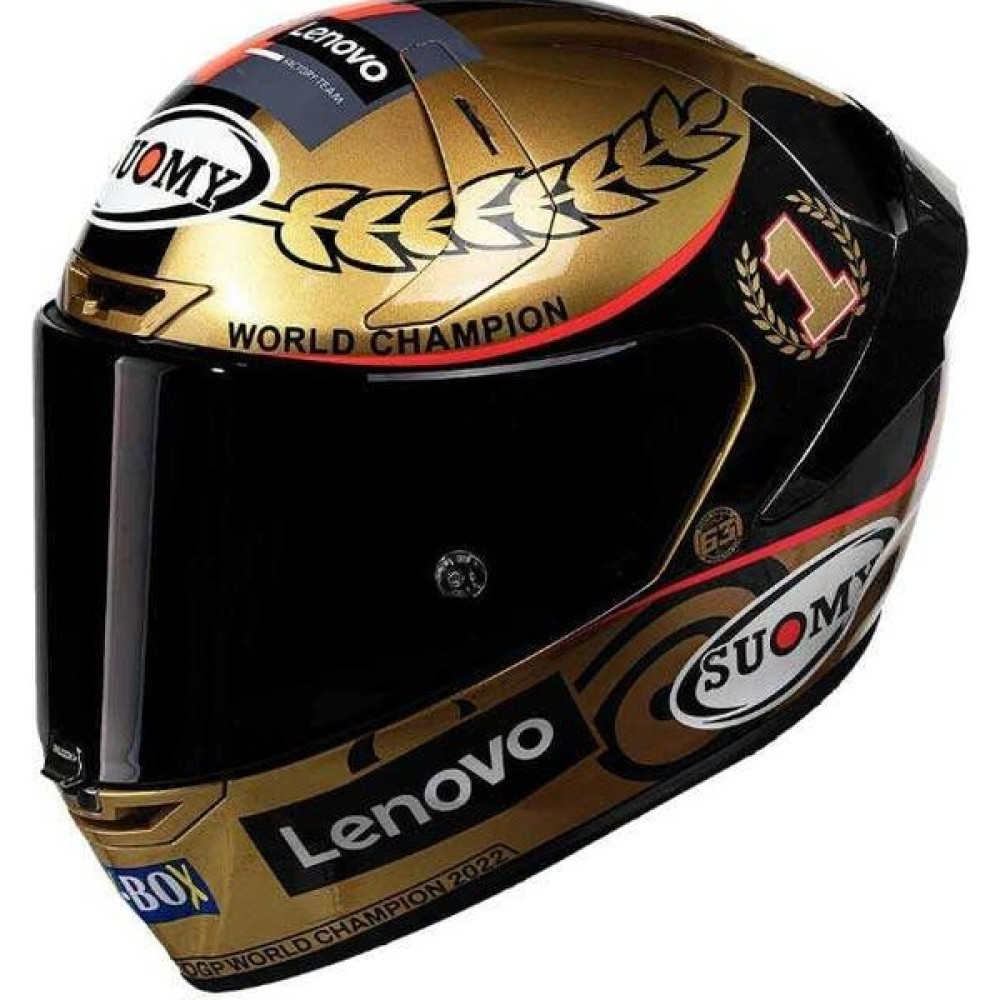 Suomy Sr-Gp Kask Pecco Bagnaıa World Champıon 2022 Gold Lımıted Edıtıon - XL Motorsiklet Kaskları Fiyatı