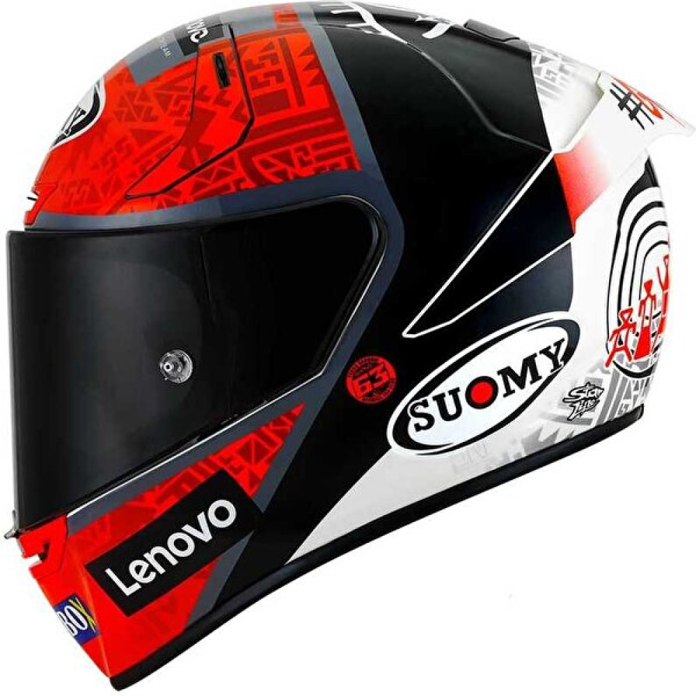 Suomy Suomp Sr-Gp Kask Pecco Bagnaıa 2022 Wıth Sponsor - L Motorsiklet Kaskları Fiyatı