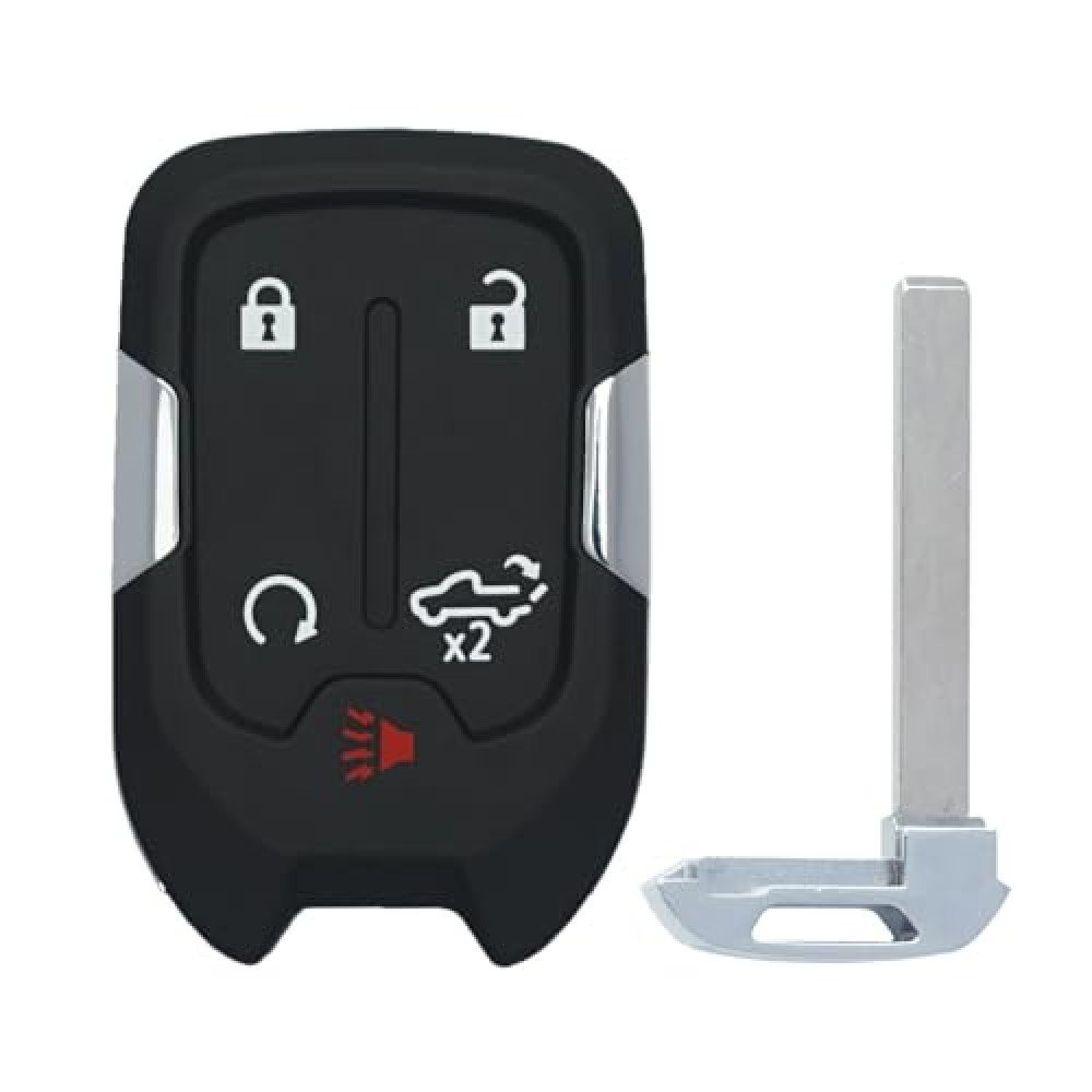 SUPALAND Keyless Entry Remote Control Key Fob Replacement Fits for GMC Sierra 1500 2500 3500 2019 2020 2021 2022 2023 Chevrolet Silverado 1500 2500 3500 HYQ1ES 13522904 13522854 433 MHz