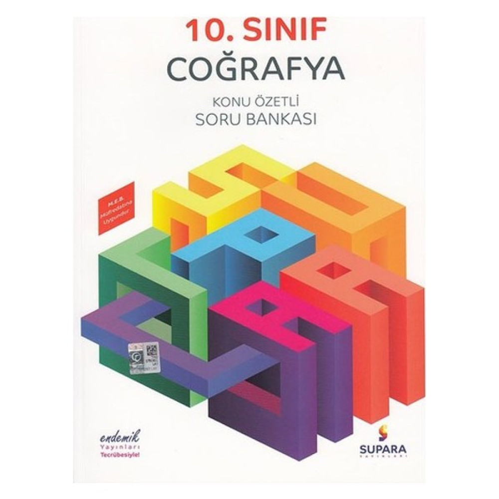 Supara Yayınları 10.Sınıf Coğrafya Konu Özetli Soru Bankası Coğrafya Fiyatı