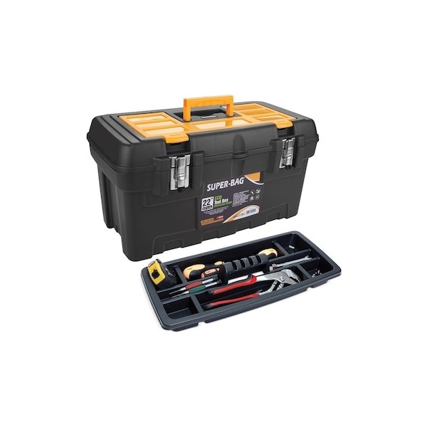 Super-Bag 22'' Eko Metal Kilitli Takım Çanta Siyah Renkli Dayanıklı Tasarım ile Çok Amaçlı Kullanım SSD / Solid State Drive Fiyatı