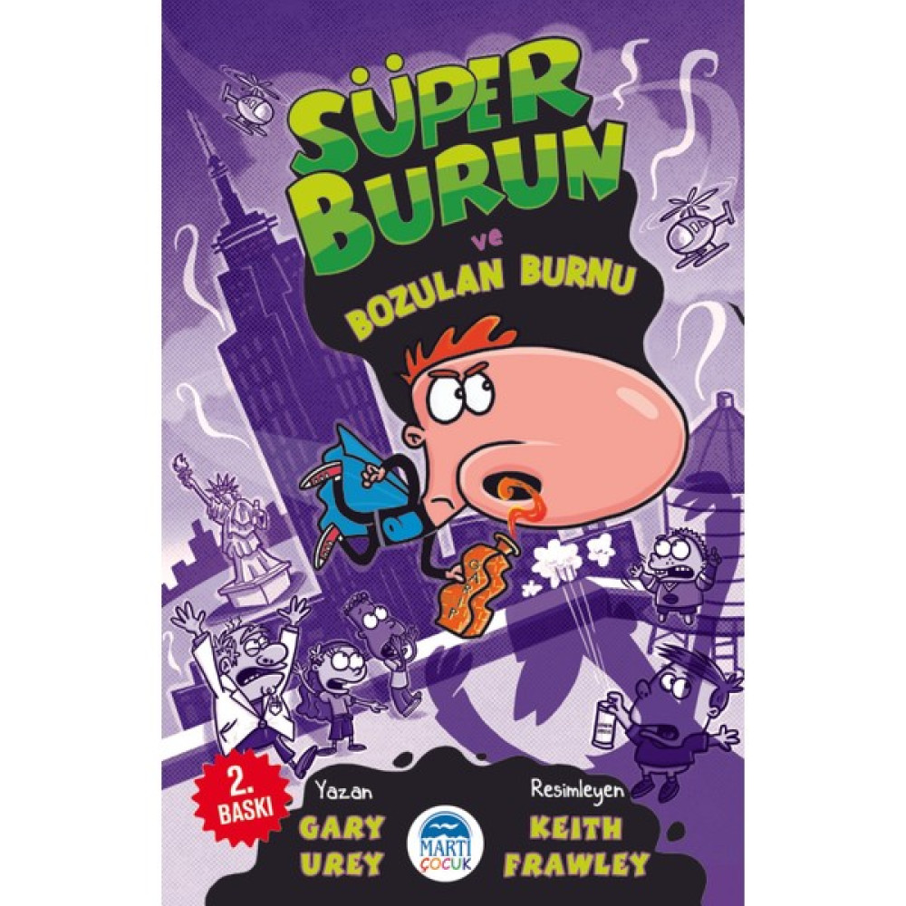 Süper Burun ve Bozulan Burnu - Gary Urey Çizgi Roman Fiyatı