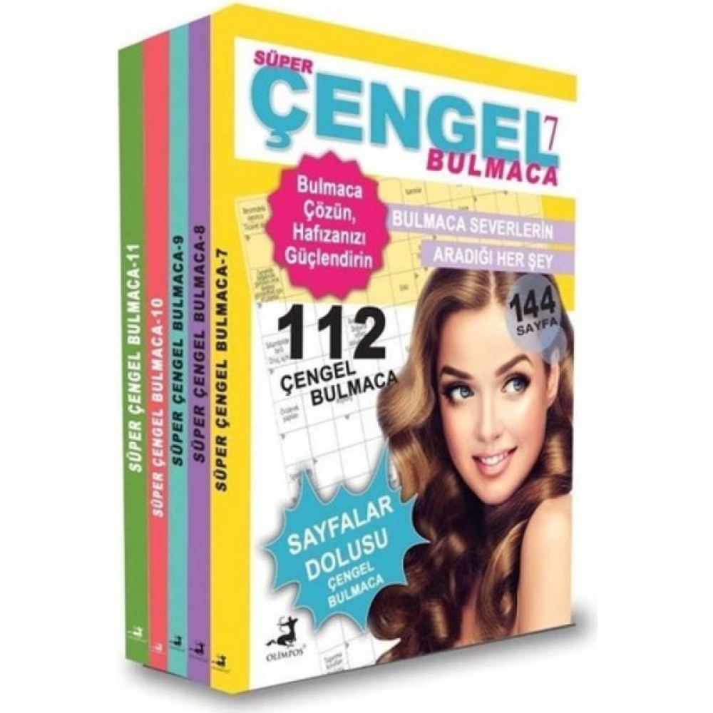 Süper Çengel Bulmaca Seti 5 Kitap Takım (7-8-9-10-11) Puzzle & Aksesuarları Fiyatı