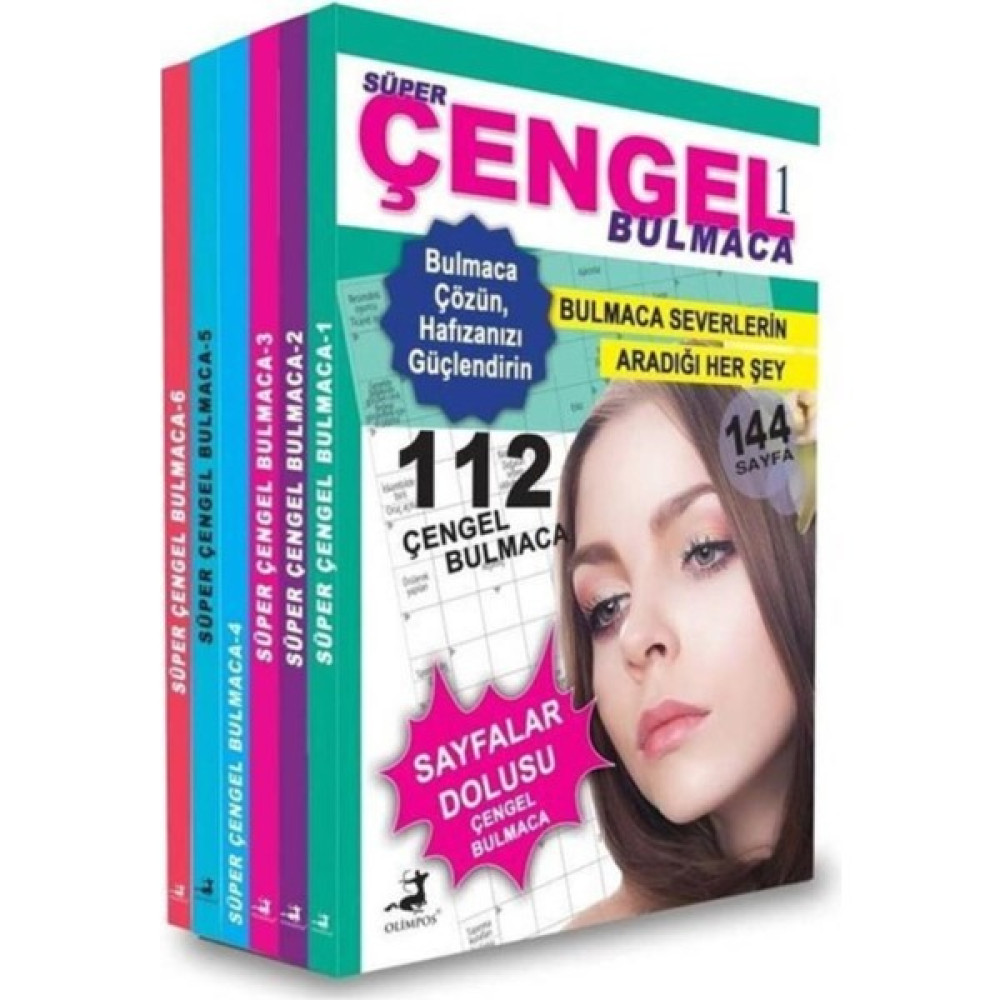Süper Çengel Bulmaca Seti - 6 Kitap Takım Puzzle & Aksesuarları Fiyatı