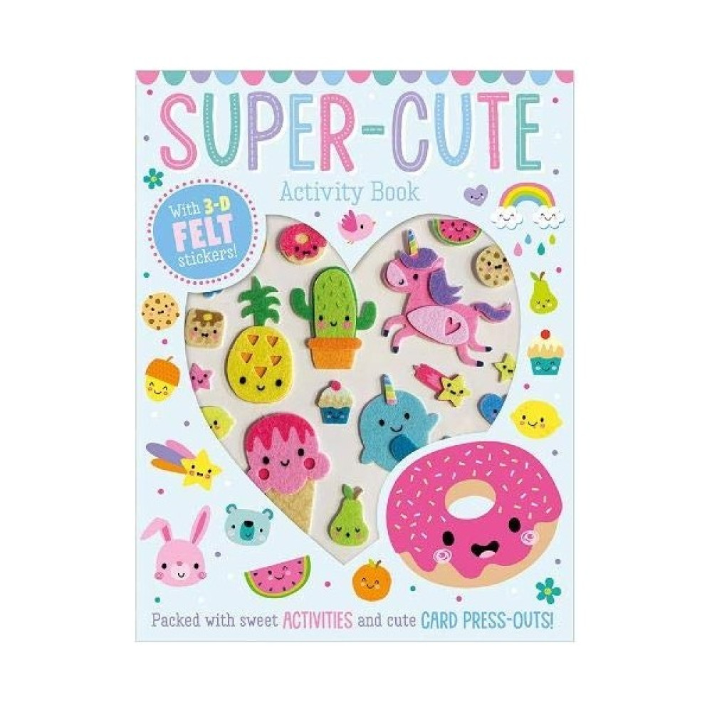 Super Cute Felt Sticker Activity Book Makebelieveideas Pub Okul Öncesi Eğitici & Öğretici Kitaplar Fiyatı