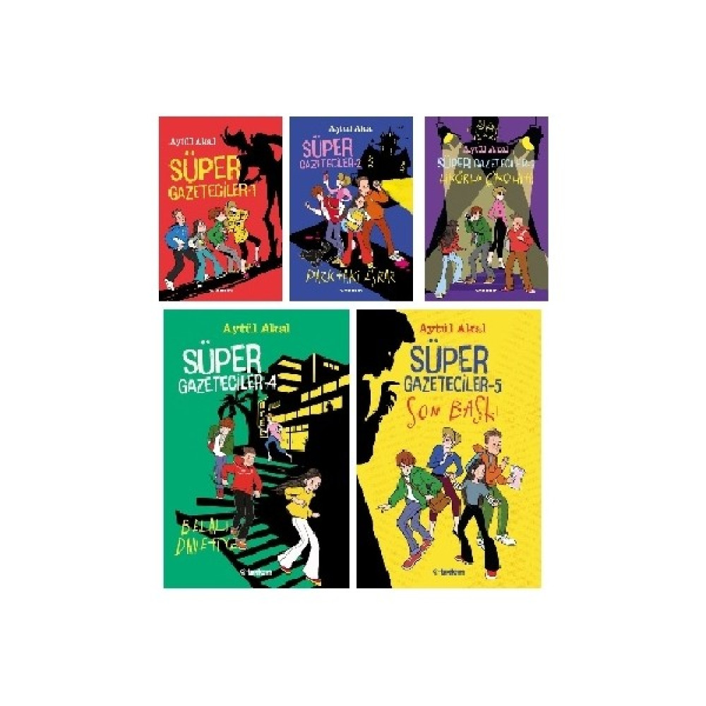Süper Gazeteciler Serisi 5 Kitap Set - Aytül Akal Çocuk Öykü Fiyatı