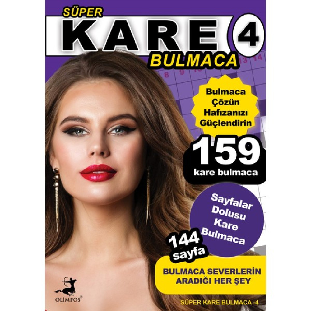 Süper Kare Bulmaca 4 – Bertan Kodamanoğlu Aktivite & Eğitici Kitaplar Fiyatı