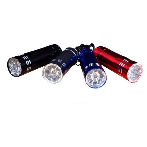 Süper Parlak 9 Ledli Metal Mini El Feneri Diğer Fiyatı