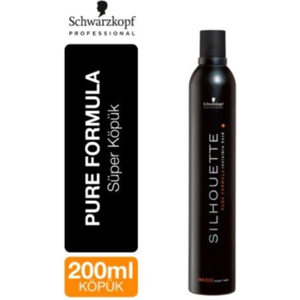 Süper Tutucu Schwarzkopf Silhouette Köpük 200 ml Ağırlık Yapmayan ve Kolay Fırçalanabilir Formül Diğer Fiyatı