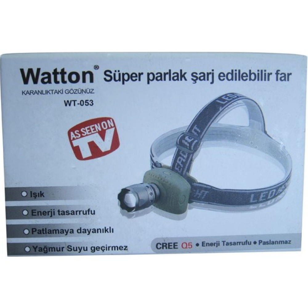 Süper Zoomlu Kafa Lambası WT-053 Oto Boyaları Fiyatı