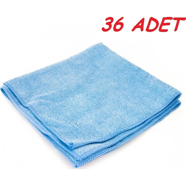 Superclean Mikrofiber Genel Temizlik Bezi 36'lı - Mavi Deterjan ve Temizlik Ürünleri Fiyatı