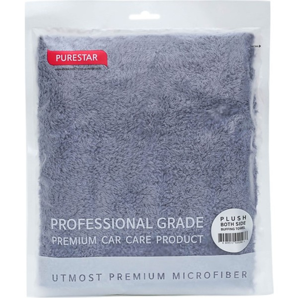 Superclean Mikrofiber Purestar Oto Cila Bezi Gri 470 Gsm 40X40 cm Oto Bakım Bezleri Fiyatı