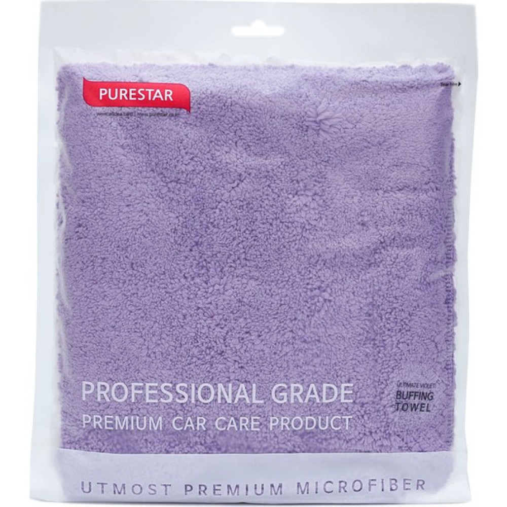 Superclean Mikrofiber Purestar Oto Cila Bezi Mor 440 Gsm 40X40 cm Oto Bakım Bezleri Fiyatı