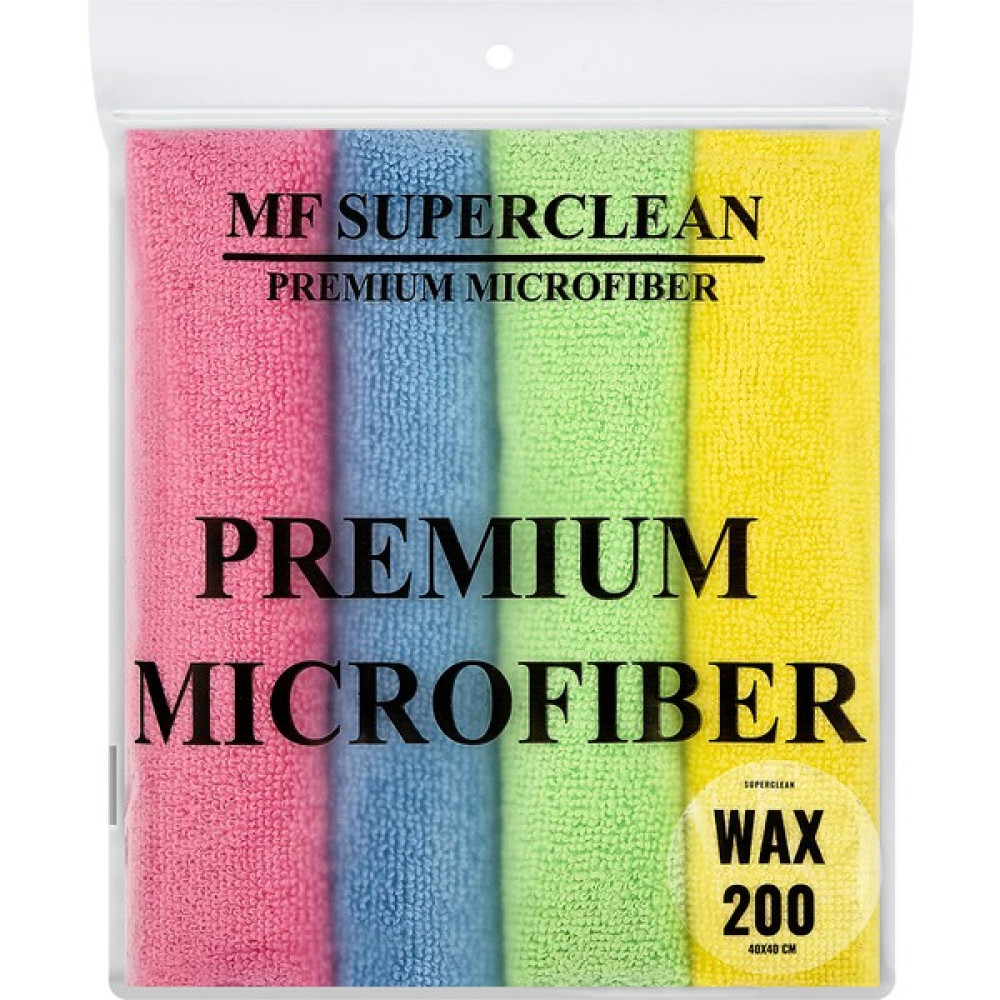 Superclean Mikrofiber Temizlik Bezi 200 Gsm 40 x 40 cm 4'lü Paket Temizlik Malzemeleri Fiyatı