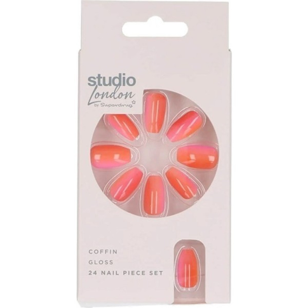 Superdrug Studio Takma Tırnak Ombre Coral Oto Boyaları Fiyatı