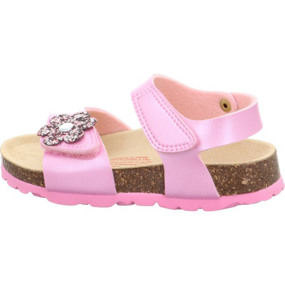 Superfit Koyu Pembe Bebek Sandalet Bıos 1-000118-5500-1 Kadın Terlikleri ve Sandaletleri Fiyatı