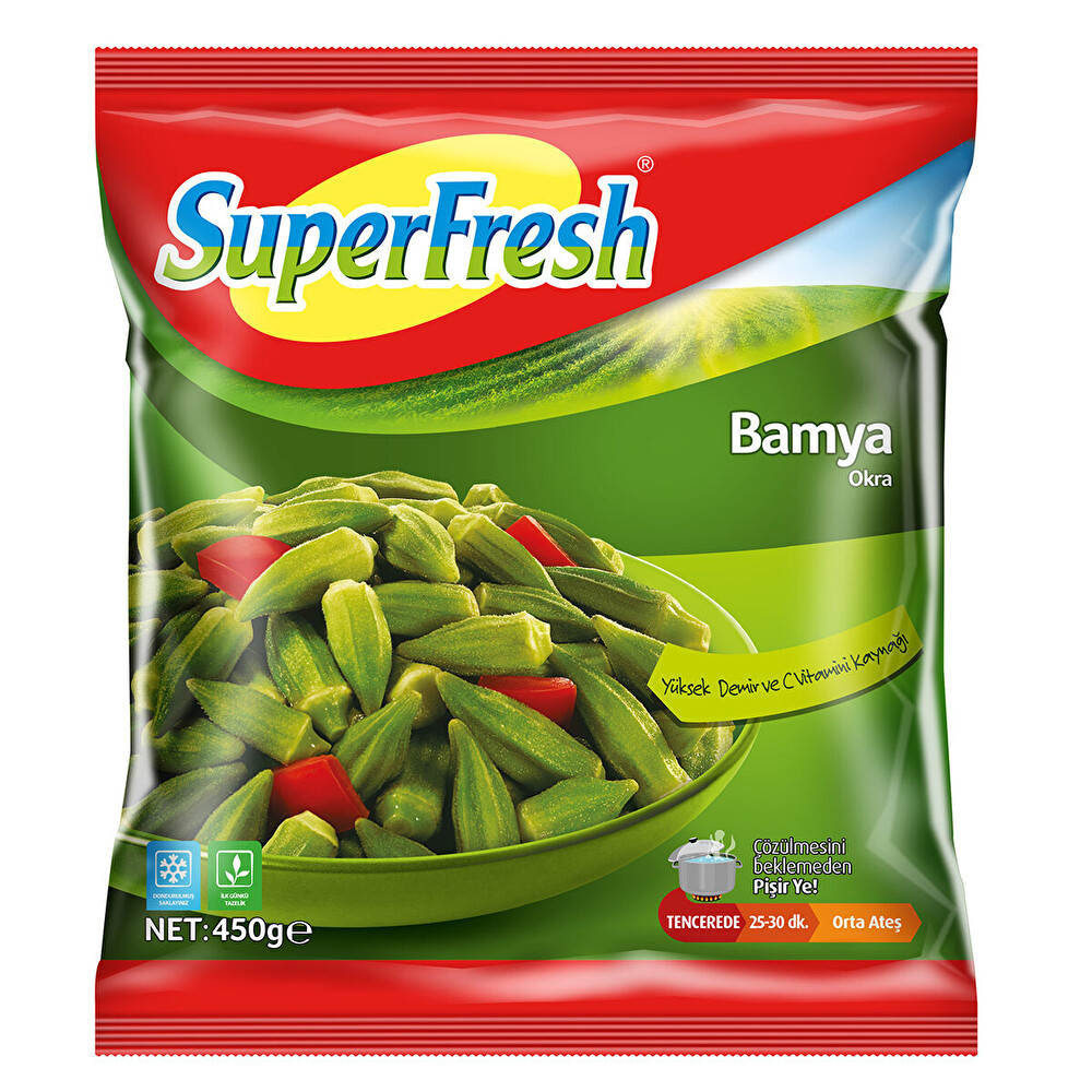 Superfresh Bamya 450 G Dondurulmuş Gıda Fiyatı