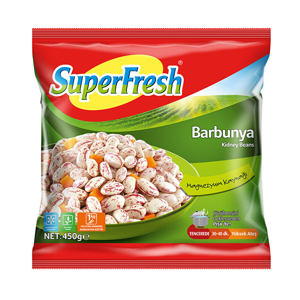 Superfresh Barbunya 450 G Dondurulmuş Gıda Fiyatı