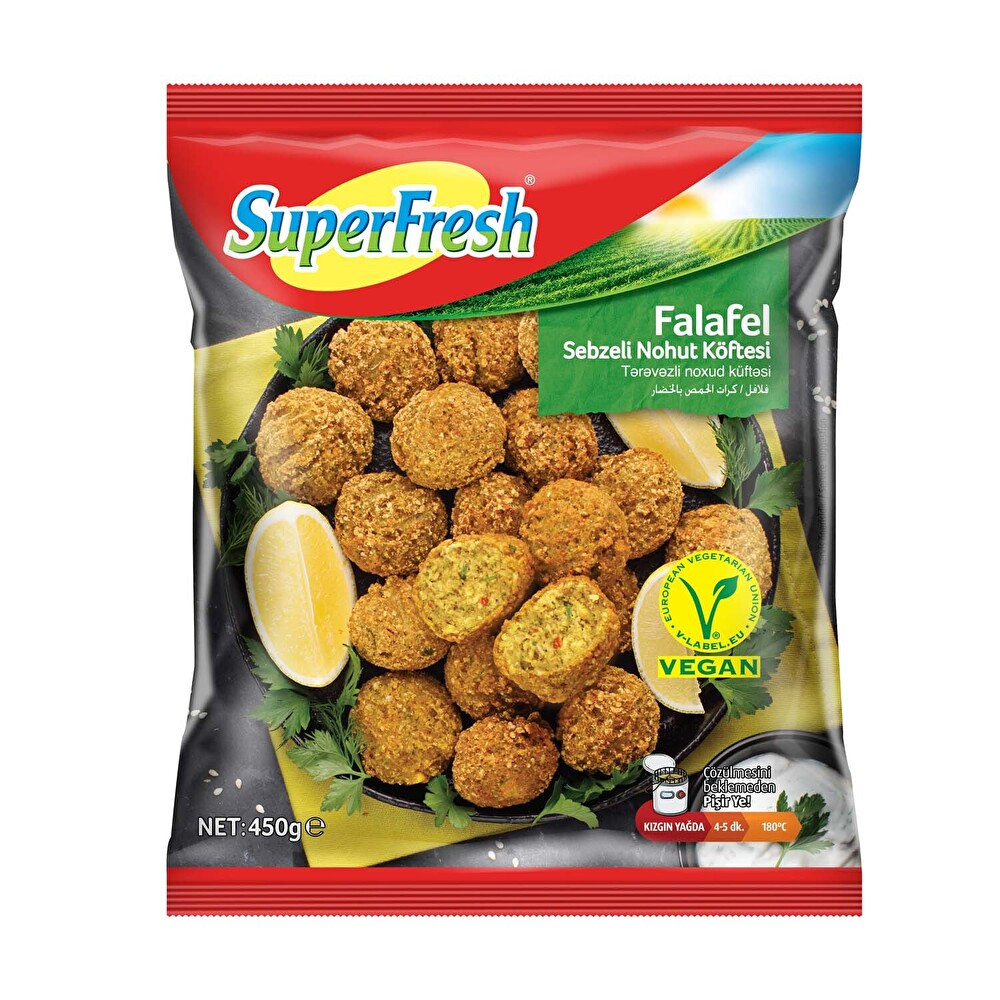Superfresh Falafel 450 G Dondurulmuş Gıda Fiyatı