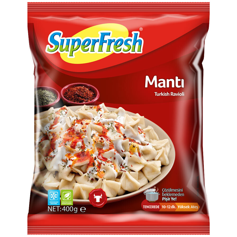 Superfresh Kayseri Mantısı 400 Gr Dondurulmuş Gıda Fiyatı
